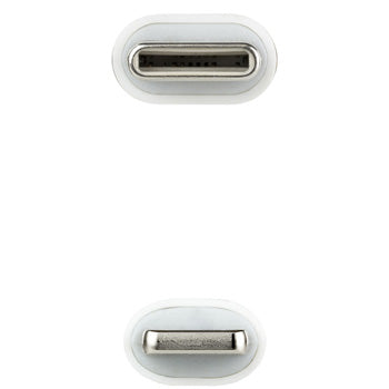 Cabo USB-C Macho para Lightning Macho 1m