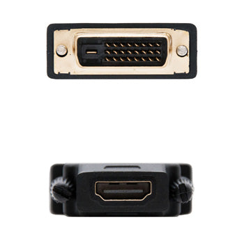 Adaptador DVI 24+1 Macho / HDMI Fêmea