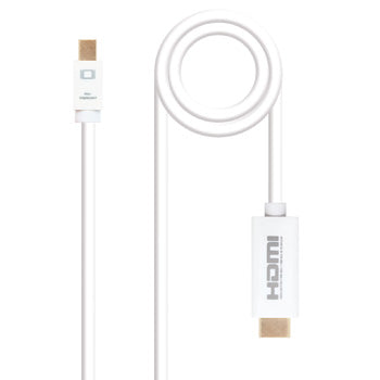 Cabo mini-Displayport Macho / HDMI Macho 2m
