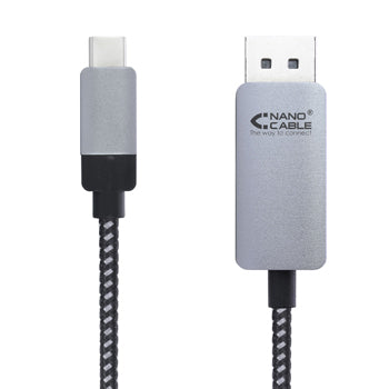 Cabo DisplayPort Macho / USB-C Macho 1,8m