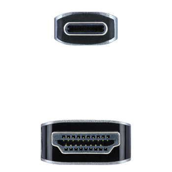 Cabo USB-C para HDMI Preto 3m