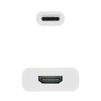 Adaptador USB-C para HDMI 4K Branco