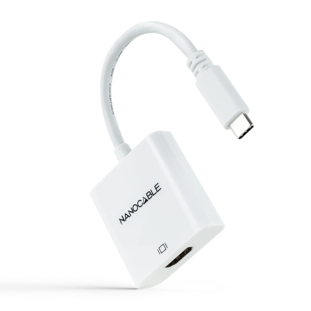 Adaptador USB-C para HDMI 4K Branco