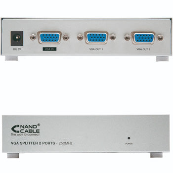 Splitter VGA 2 Portas com Alimentação