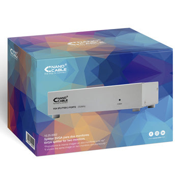 Splitter VGA 2 Portas com Alimentação