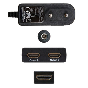 Duplicador Splitter HDMI Macho / 2x Fêmea 50cm
