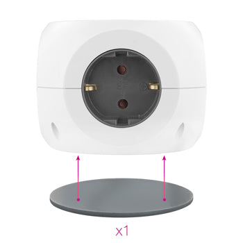 Extensão 3 Tomadas 2x USB-A + 2x USB-C