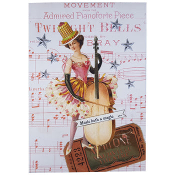 Mini Postal 10x7cm Zozo The Magic Queen Sortido