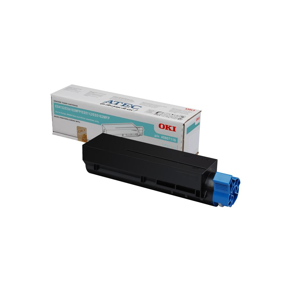 Toner OKI Preto 45807116 12000 Pág.