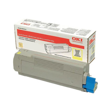 Toner OKI Amarelo 46443101 10000 Pág.
