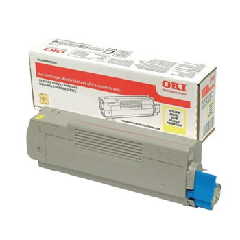 Toner OKI Amarelo 46507505 6000 Pág.