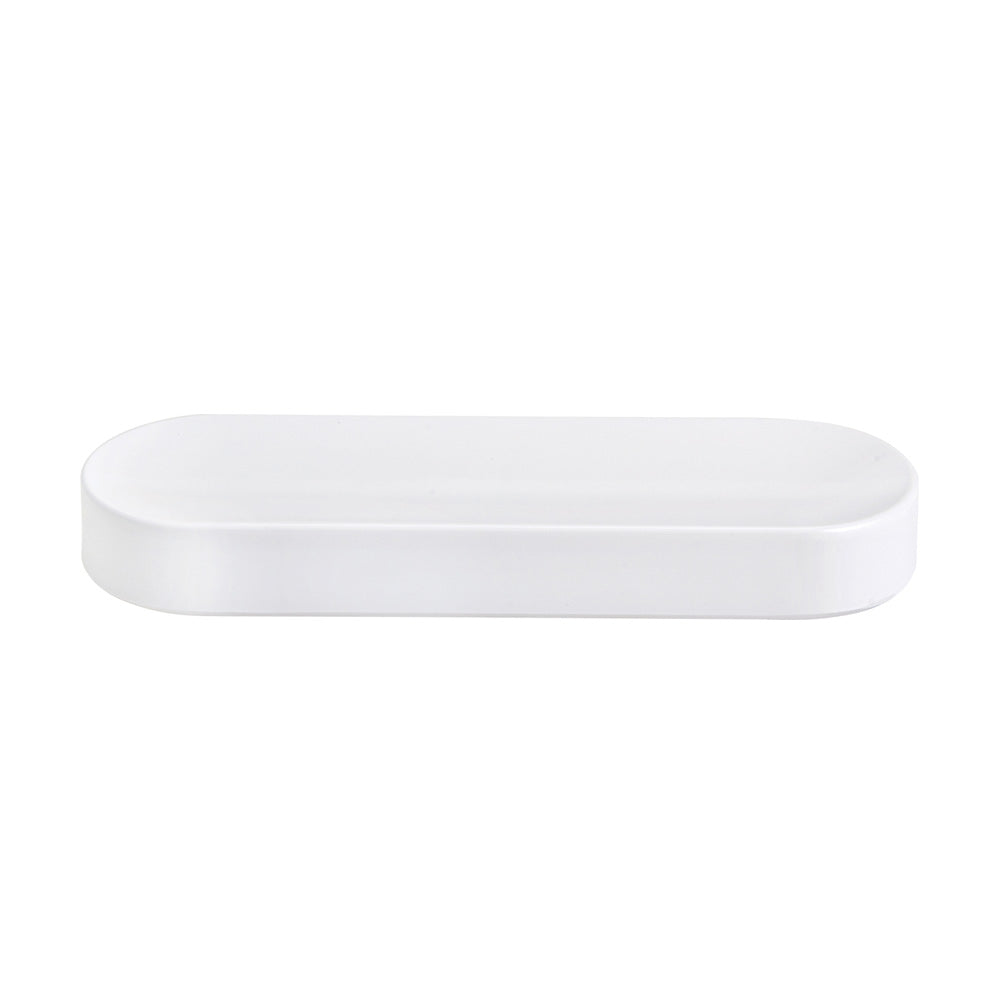 Prato 30x9x3cm Melamina Oval ESSENTIA Branco 1un