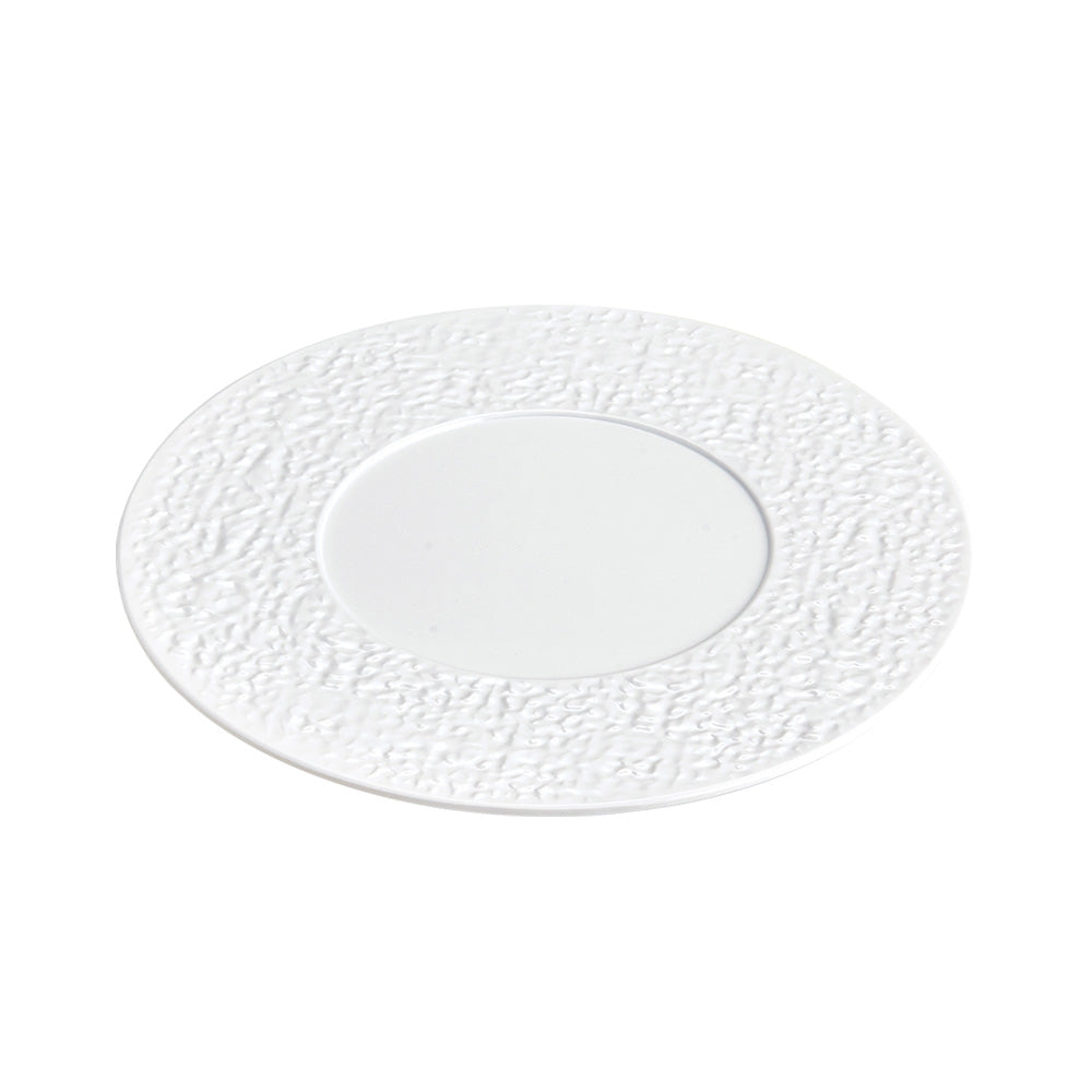 Prato 26.6x1.2cm Melamina Redondo ESSENTIA Branco 1un