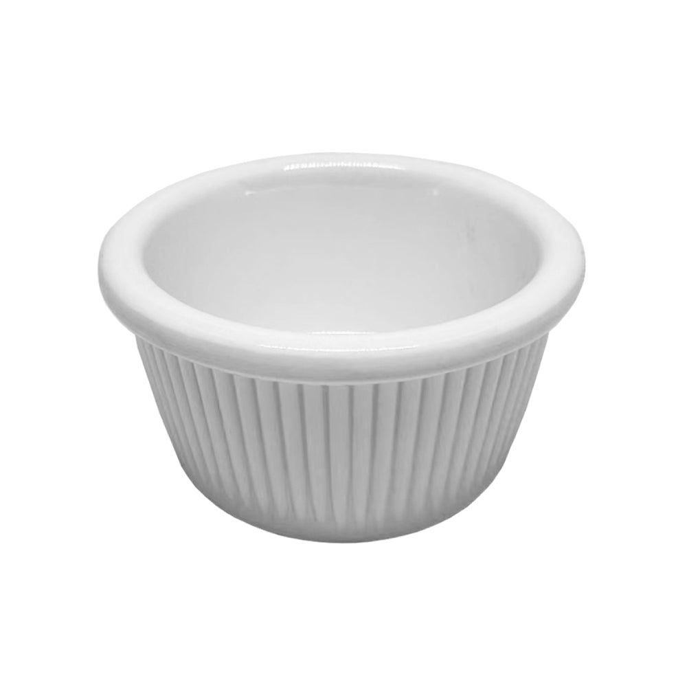 Ramequim 08.55x4.5cm 110ml Branco 1un