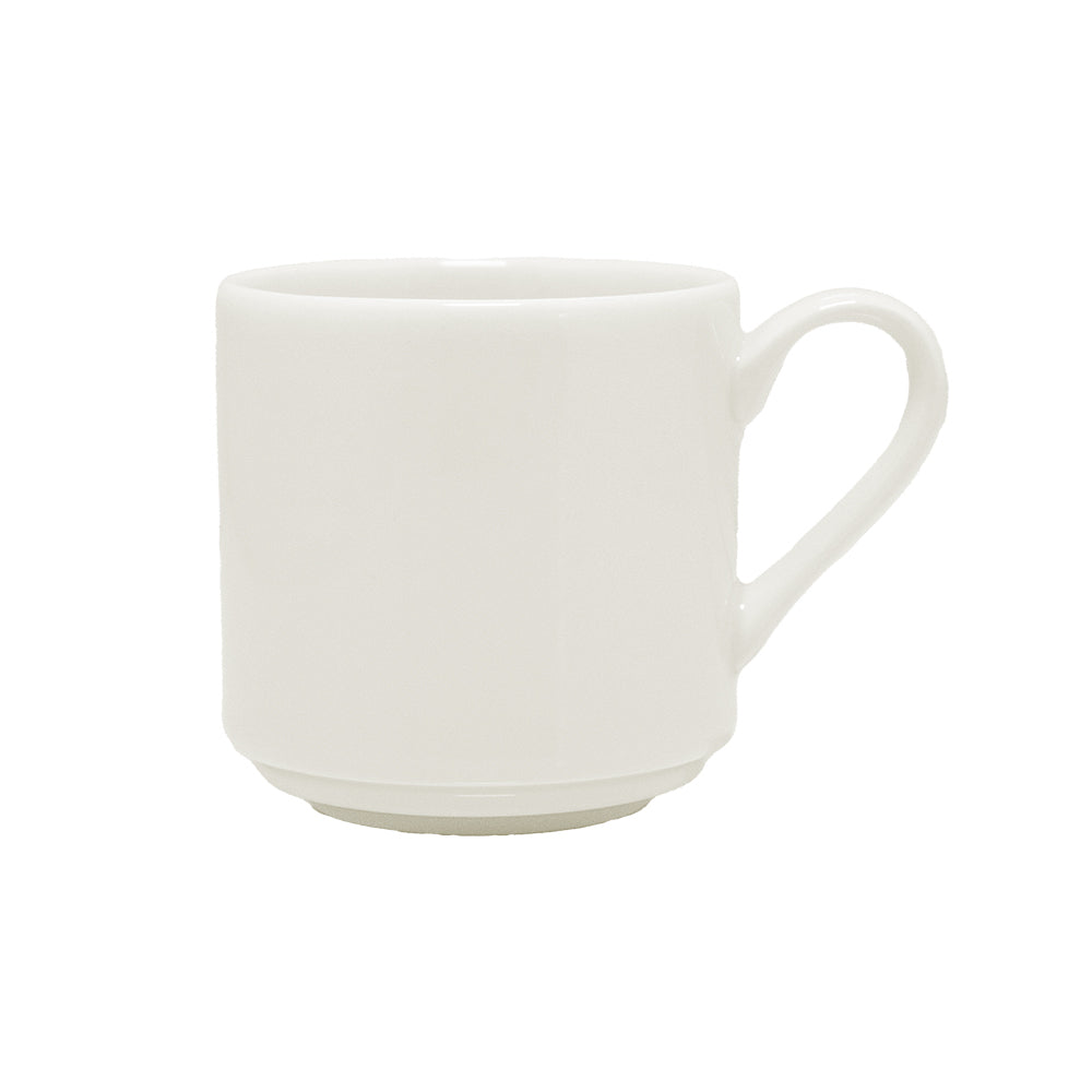 Caneca 200ml Porcelana Empilhável CANVAS Branco 1un
