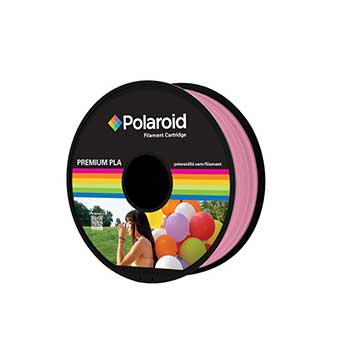 Filamento Universal PLA 1.75mm Polaroid 1Kg Rosa