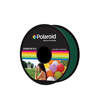 Filamento Universal PLA 1.75mm Polaroid 1Kg Verde Escuro