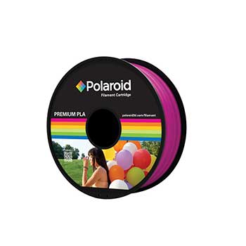 Filamento Universal PLA 1.75mm Polaroid 1Kg Magenta