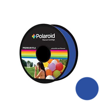 Filamento Universal PLA 1.75mm Polaroid 1Kg Azul ClaroTransp