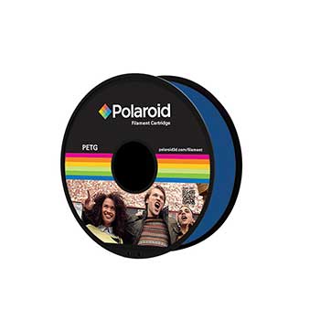 Filamento Universal PETG 1.75mm Polaroid 1Kg Azul