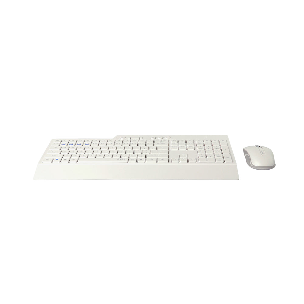 Teclado + Rato Wireless 8200T Branco