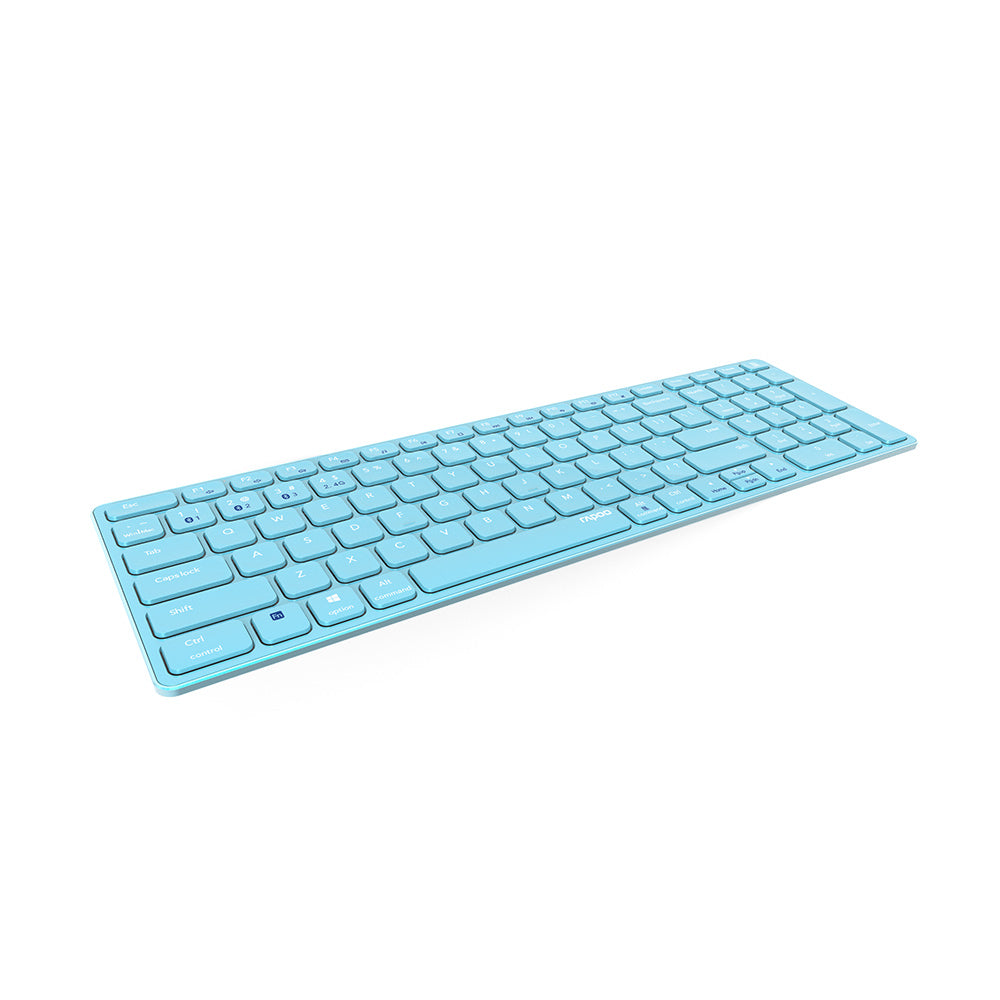 Teclado Wireless E9700M Ultra-Slim Azul