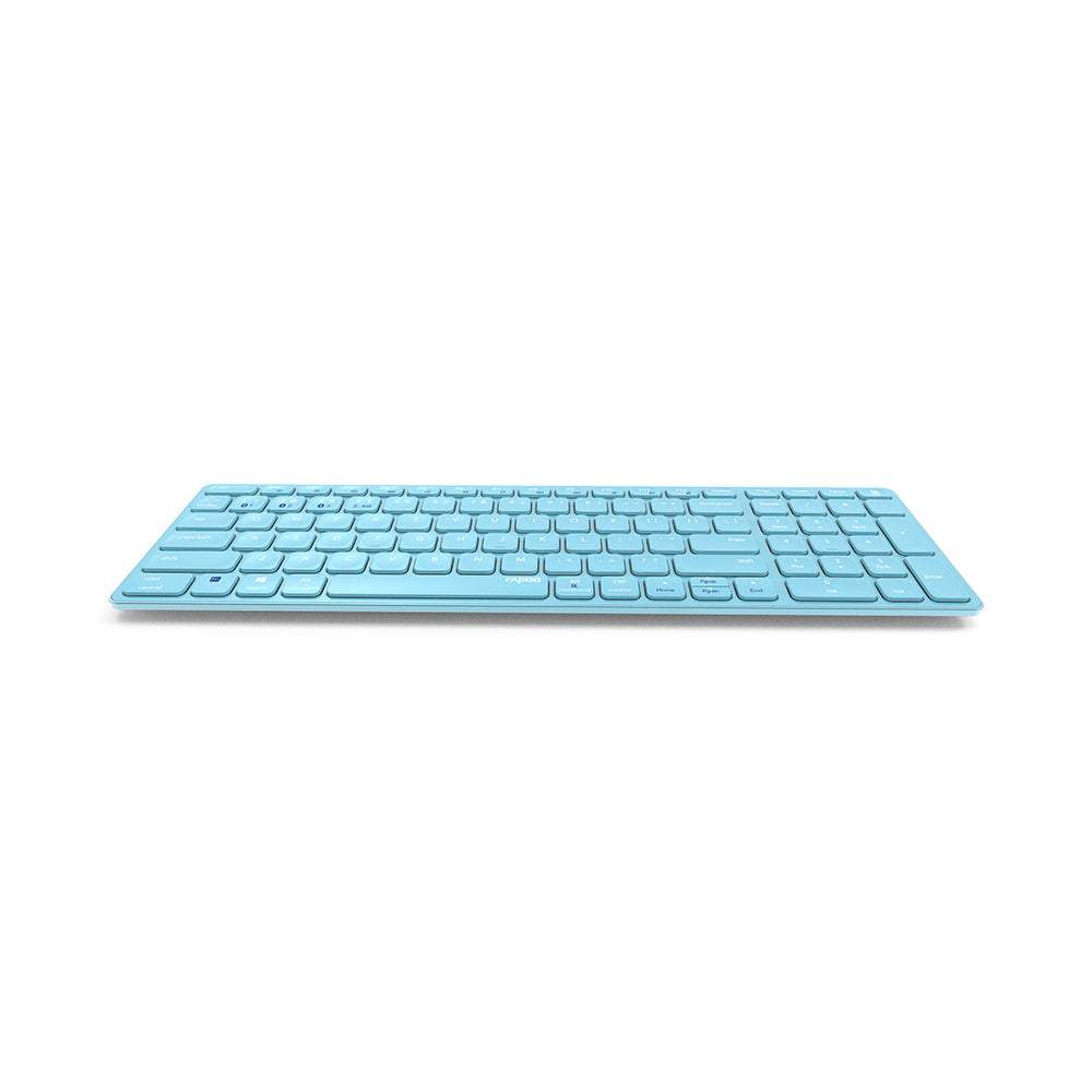 Teclado Wireless E9700M Ultra-Slim Azul