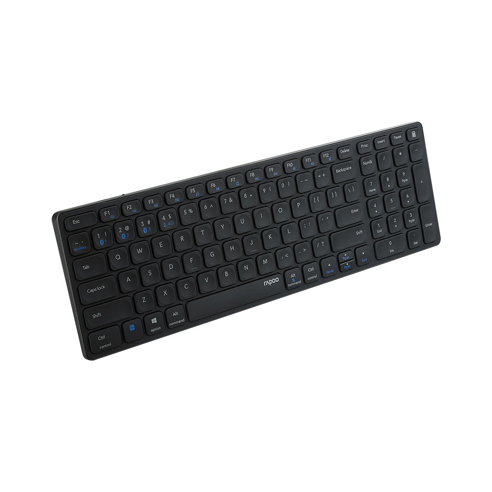 Teclado Wireless E9700M Ultra-Slim Preto