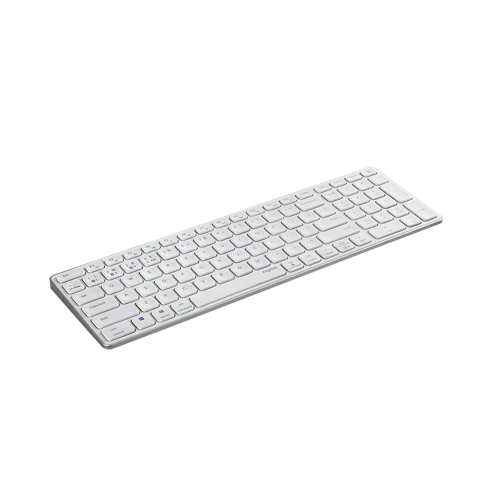 Teclado Wireless E9700M Ultra-Slim Branco