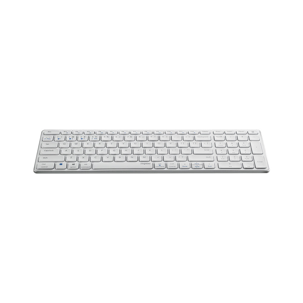 Teclado Wireless E9700M Ultra-Slim Branco