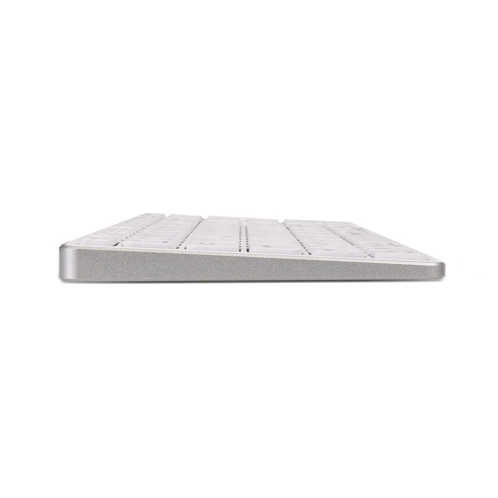 Teclado Wireless E9700M Ultra-Slim Branco