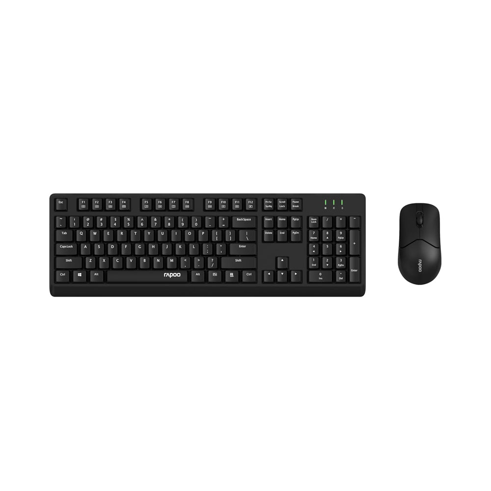 Teclado + Rato Wireless X1500 Preto