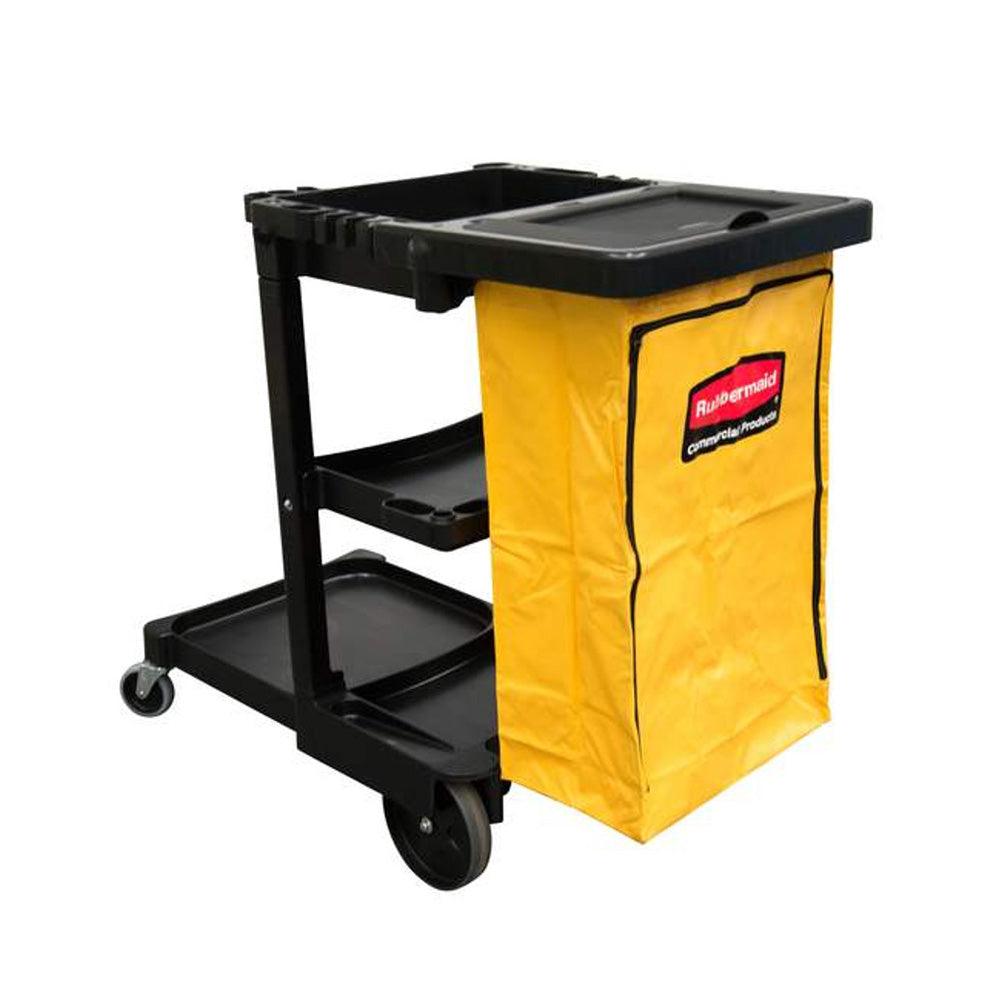 Carro Limpeza com Saco 116,8x55,2x97,5cm Preto