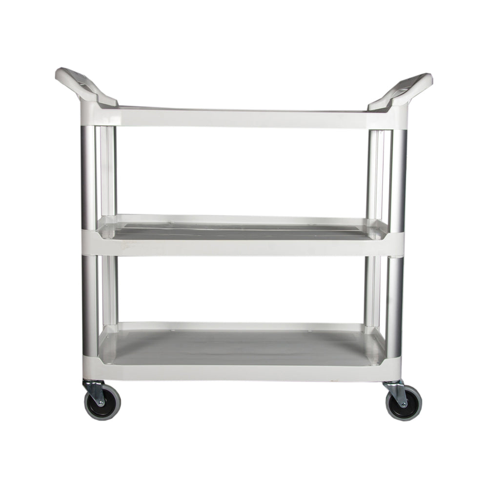 Carro Serviço 103x51x96cm X-Tra Multiusos 3 Níveis Branco