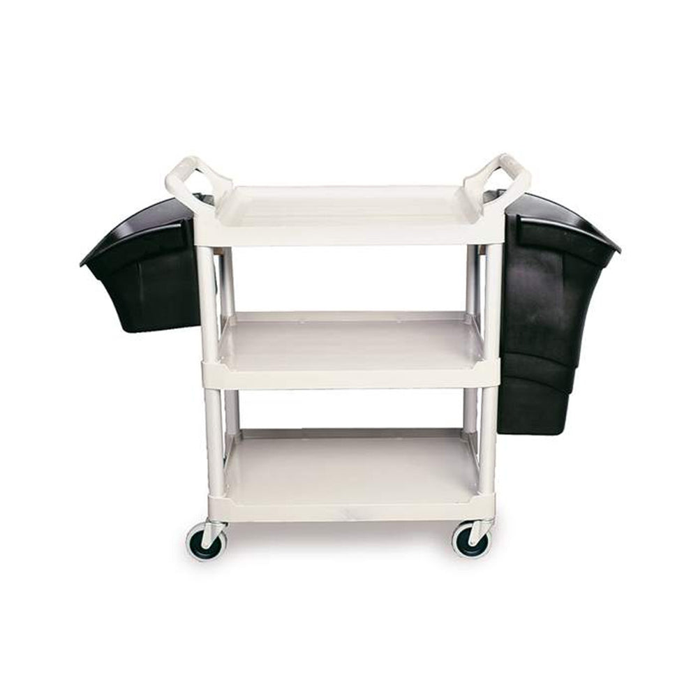 Carro Serviço 103x51x96cm X-Tra Multiusos 3 Níveis Branco