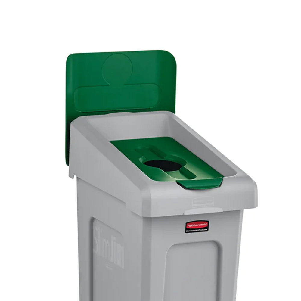 Tampa Slim Jim p/ Kit Reciclagem p/ Garrafas/Latas Verde