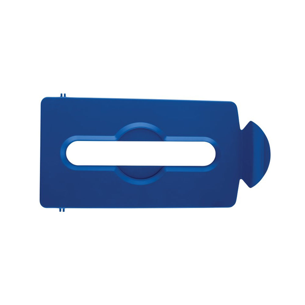 Tampa Slim Jim p/ Kit Reciclagem p/ Papel Azul