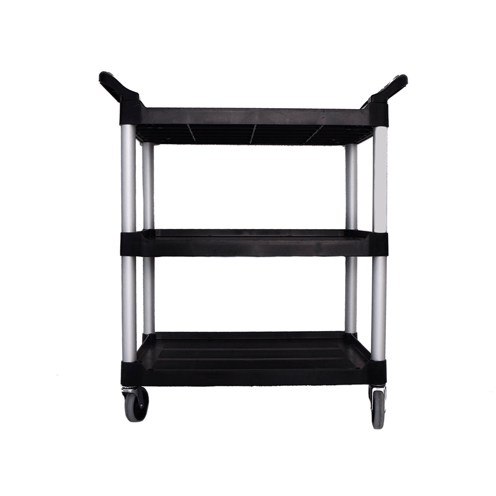 Carro Serviço 85x47x93cm Multiusos 3 Niveis Preto