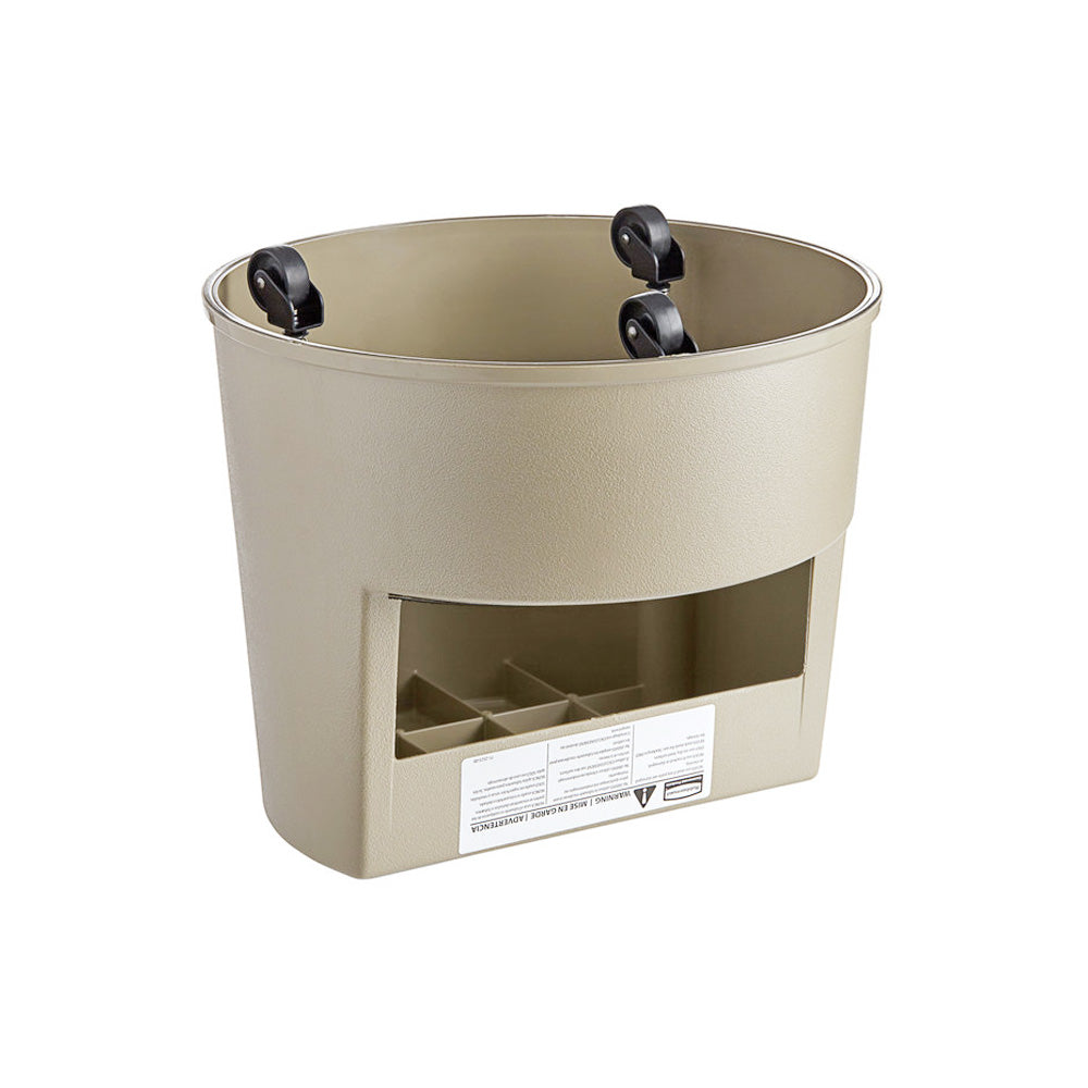 Tamborete/Escadote Plastico 2 Niveis 33cm Bege