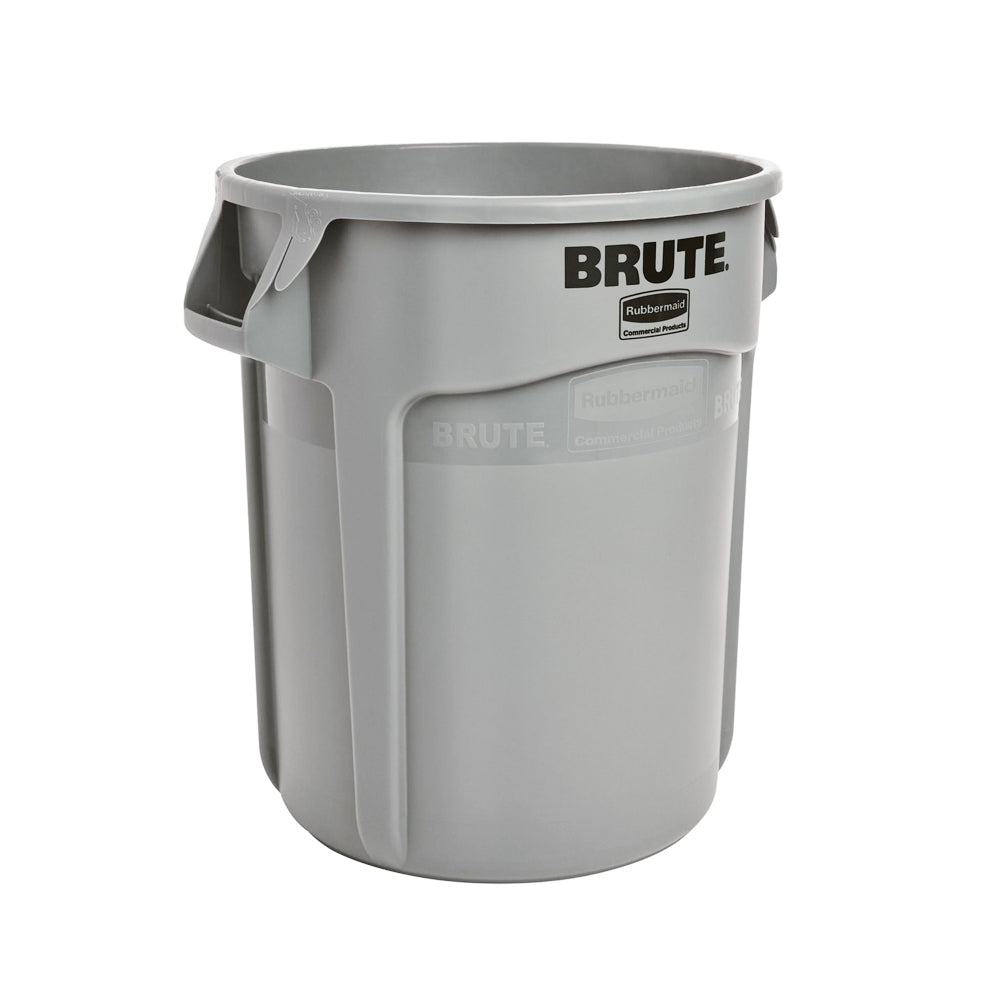 Contentor 38L Plástico Redondo Brute s/Tampa Cinza