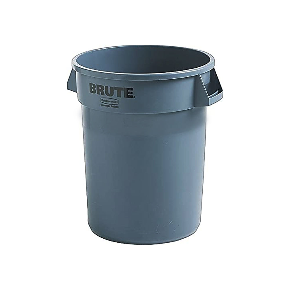 Contentor 76L Plástico Redondo Brute s/Tampa Cinza