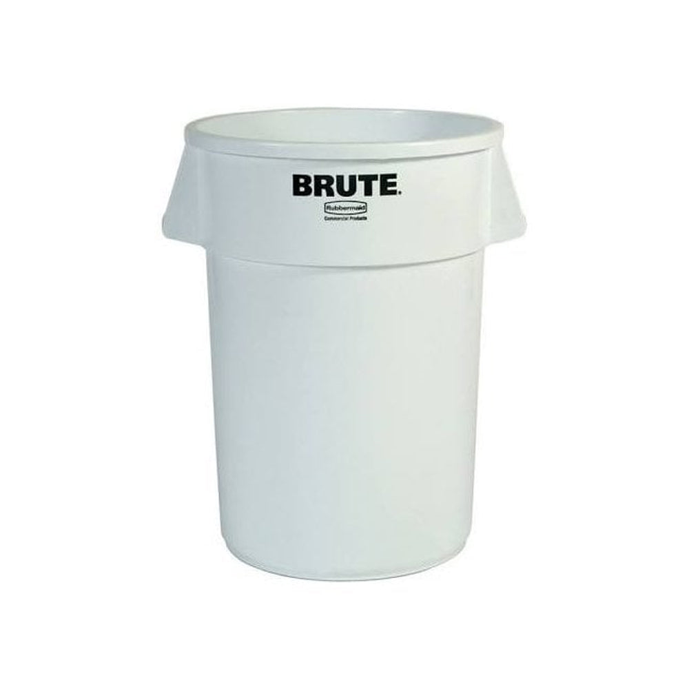Contentor 76L Plástico Brute Redondo s/Tampa Branco