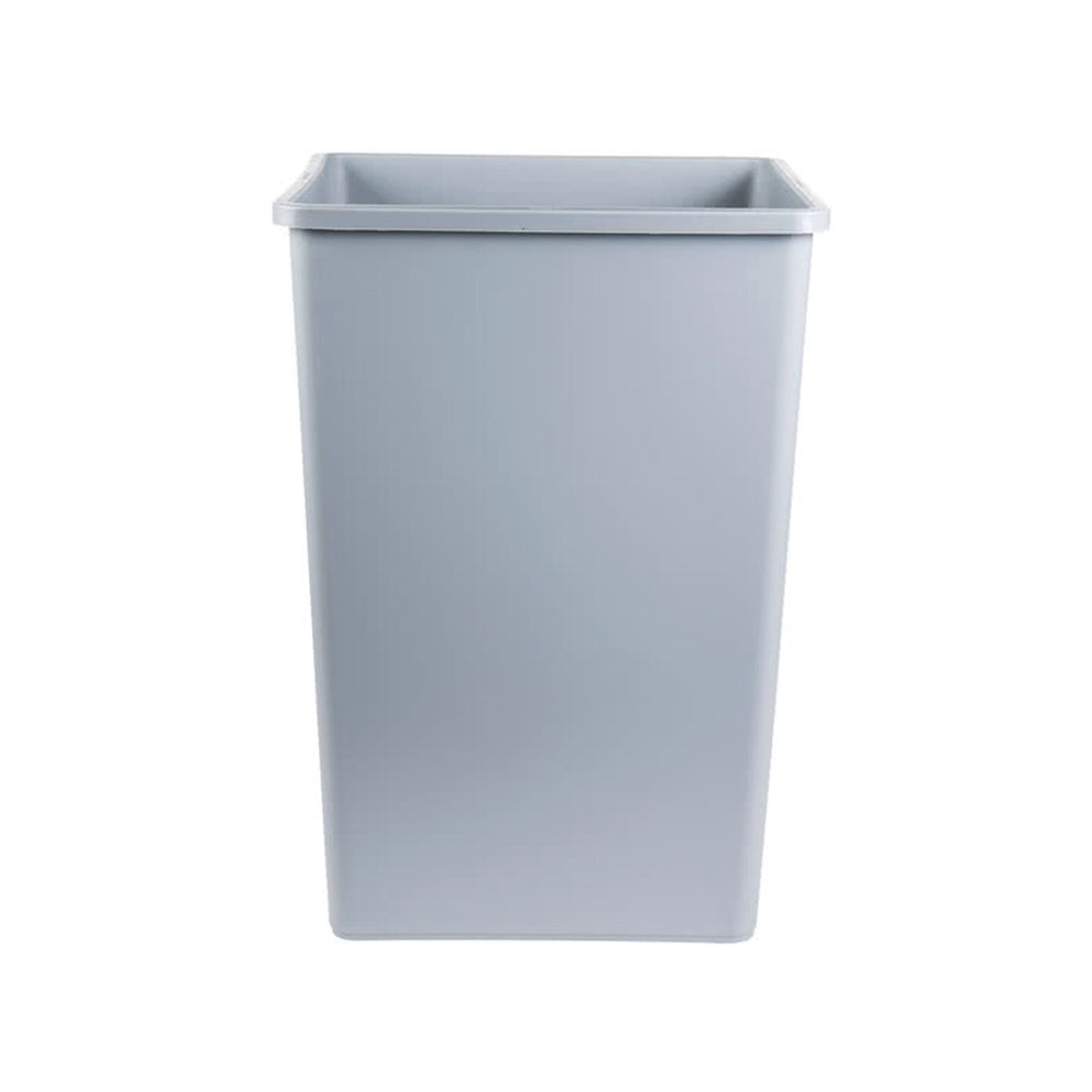 Contentor 132,5L Resina Quadrado s/Tampa Cinza