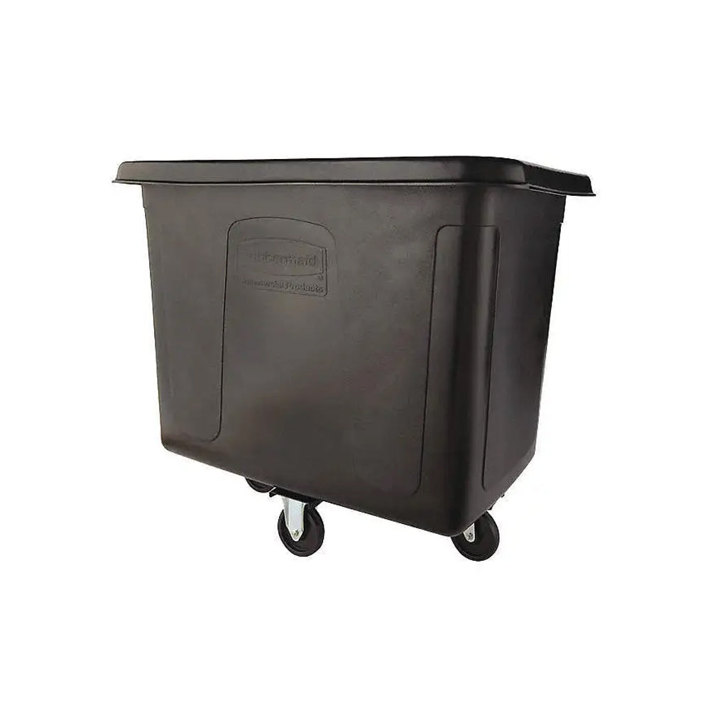 Contentor 400L Plástico Retangular s/Tampa Preto