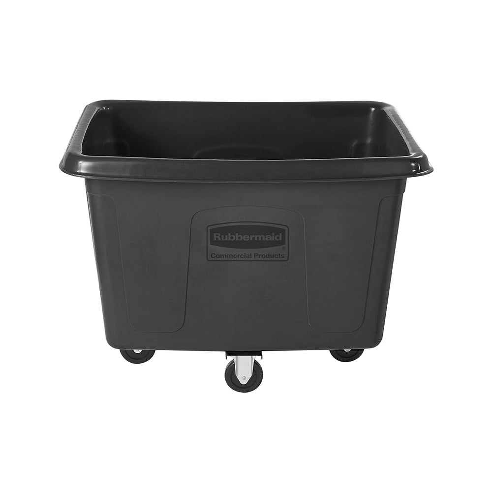 Contentor 400L Plástico Retangular s/Tampa Preto