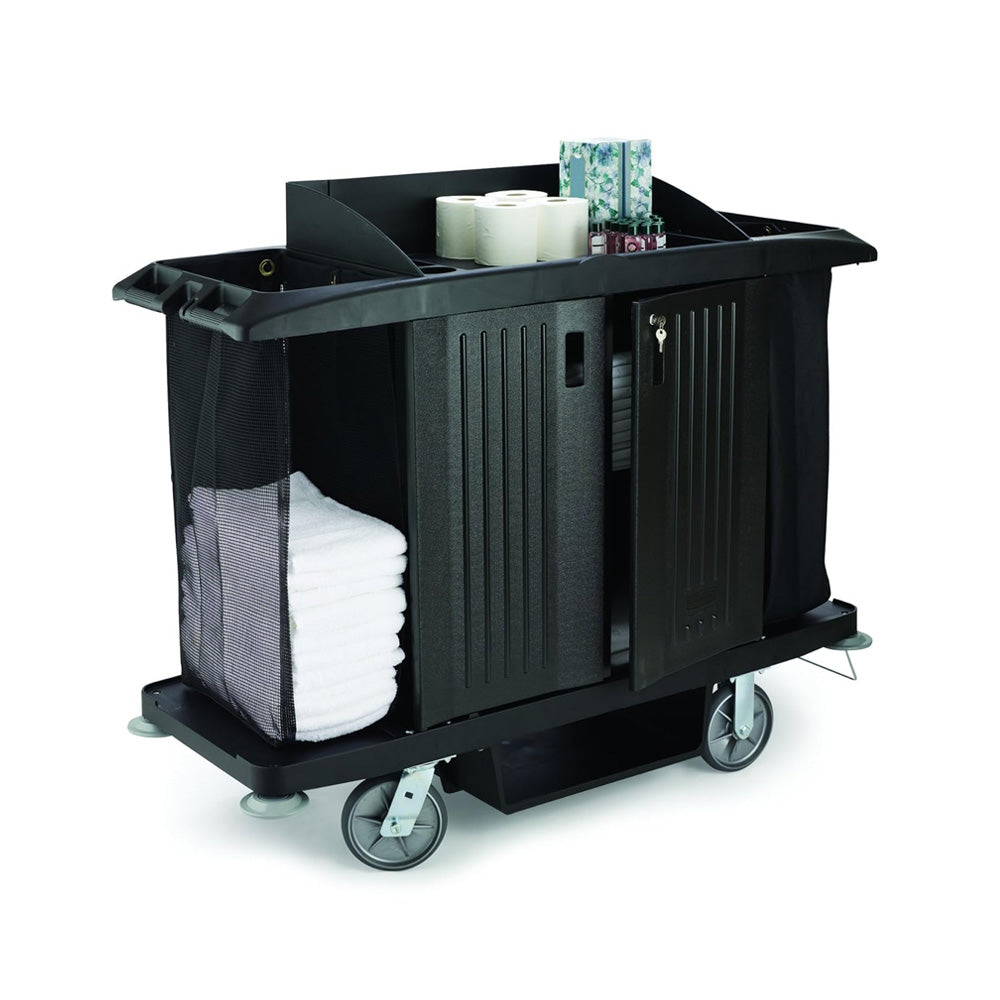 Carro Servico Hotel 152,4x56x127cm  Preto