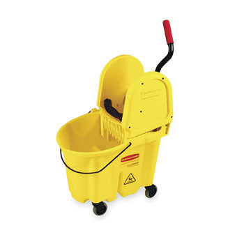 Balde 33 Litros+Prensa Conjunto Combo WaveBrake Amarelo