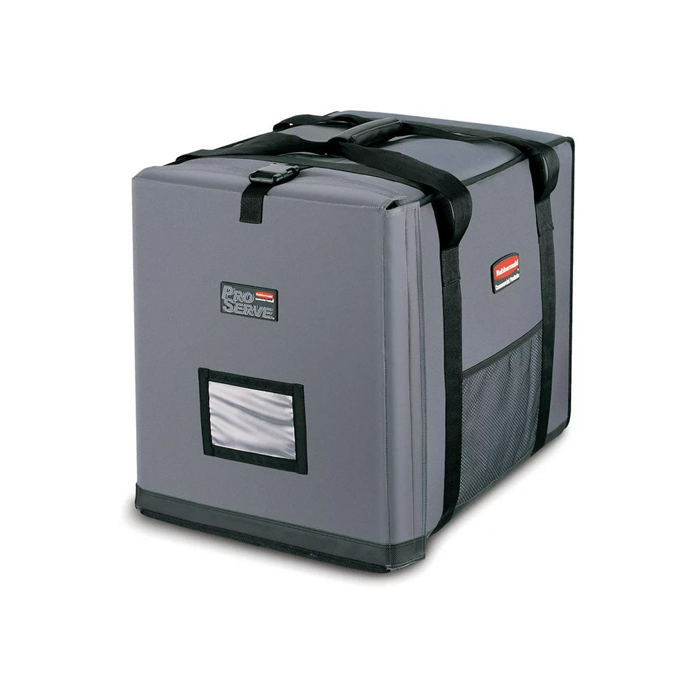 Mala Térmica Transporte Alimentar Média Cinza