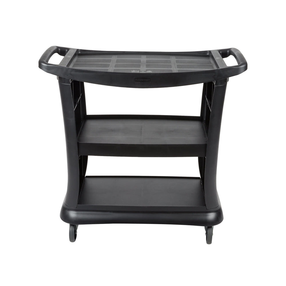 Carro Serviço 97x51x99cm Executivo 3 Niveis Preto