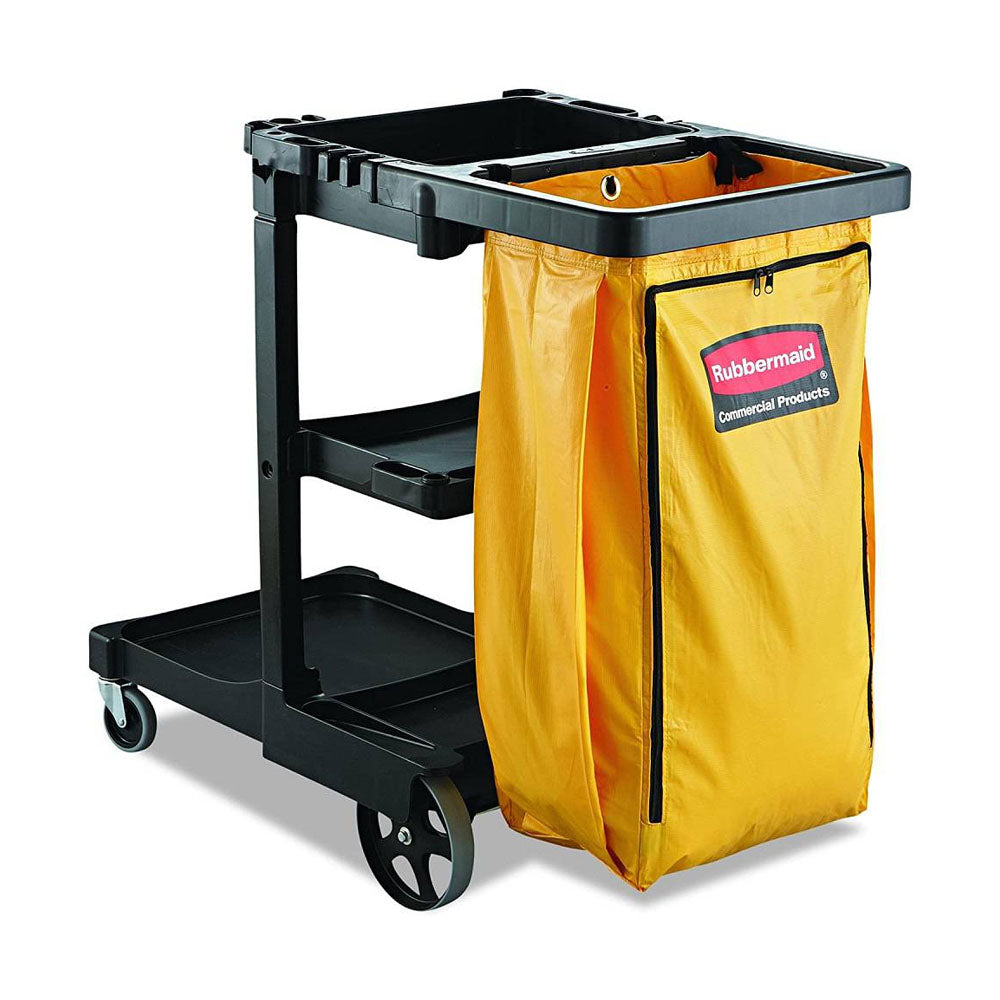Saco Vinil Carro Limpeza 113L Amarelo
